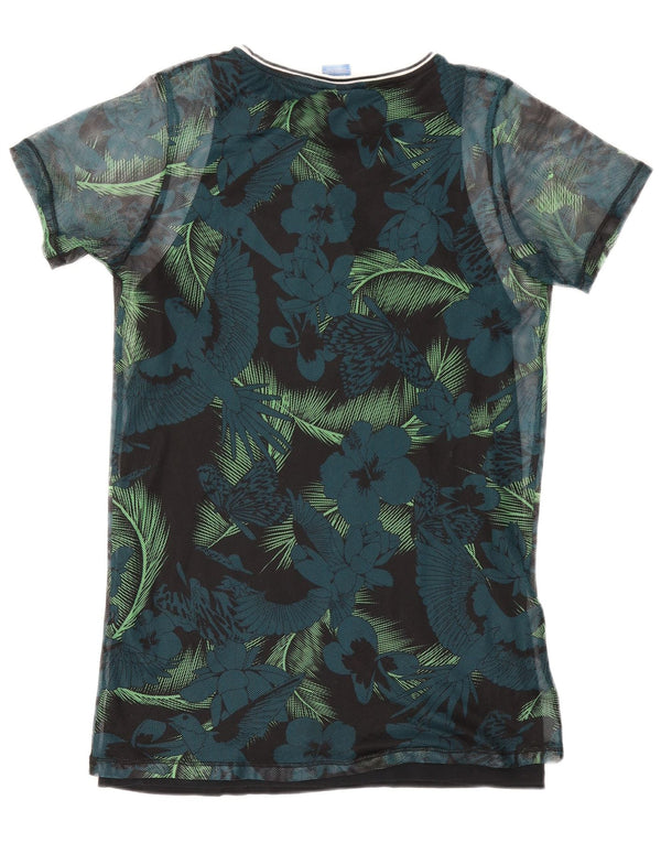 Adidas ženska majica s grafičkim motivima UK 10 Mala raznobojna cvjetna haljina