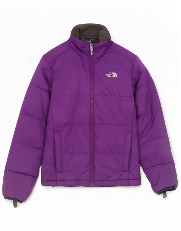 The North Face ženska podstavljena jakna s podstavom UK 10 Mala ljubičasta najlonska