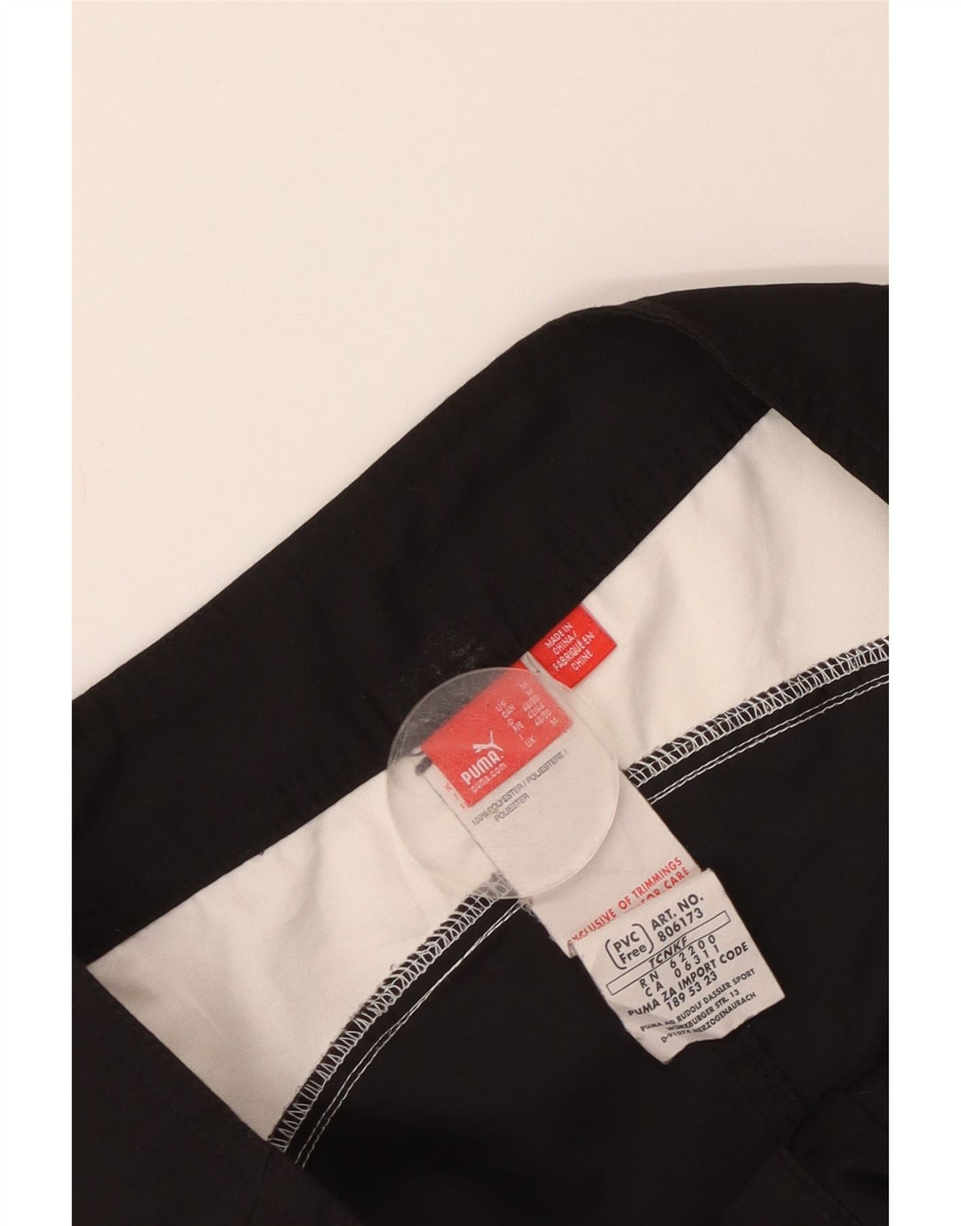 Puma muške kratke hlače za plivanje s grafičkim motivima srednje crne boje od poliestera