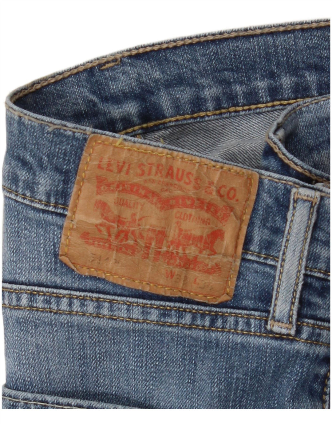 LEVI'S Muške 514 ravne traperice W33 L30 Plava