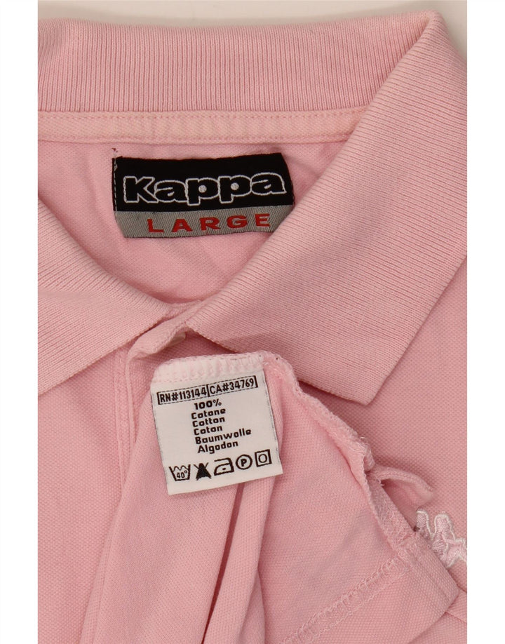 Kappa muška polo majica velika ružičasta pamuk