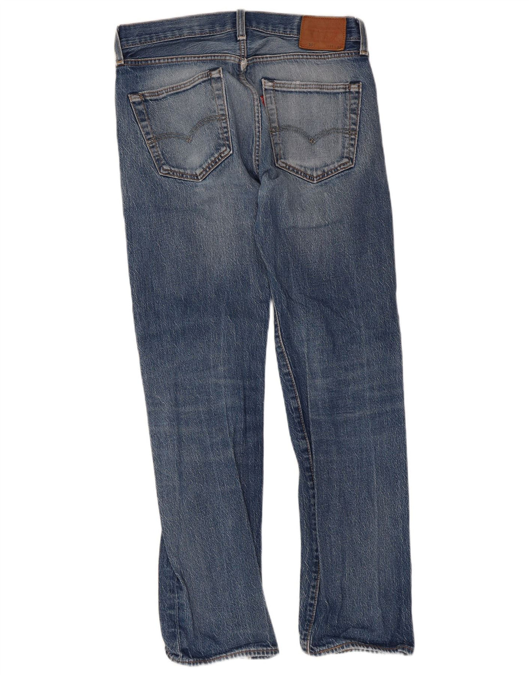 Levi's muške 501 ravne traperice W31 L32 plavi pamuk