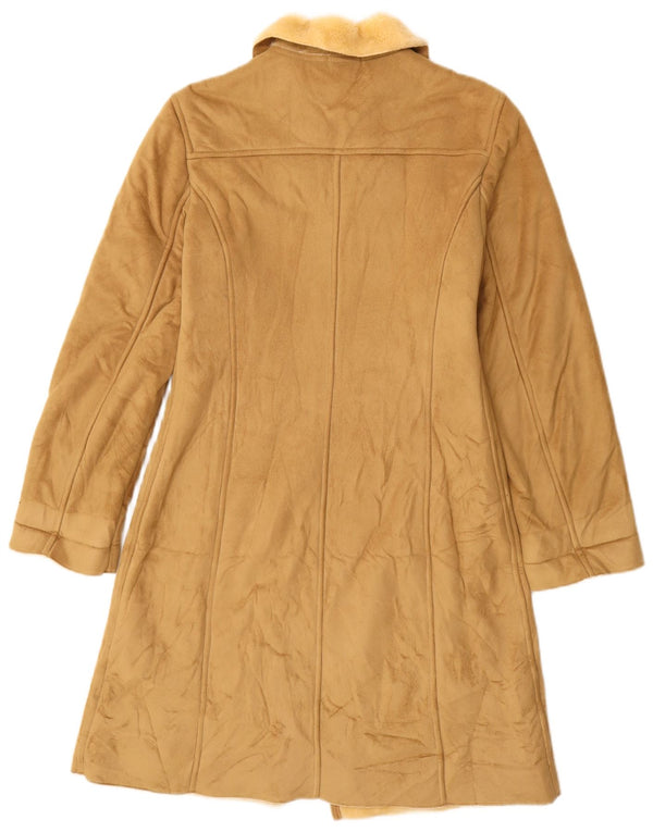 BENETTON ženski šerpa kaput UK 10 Small Beige Modacryl