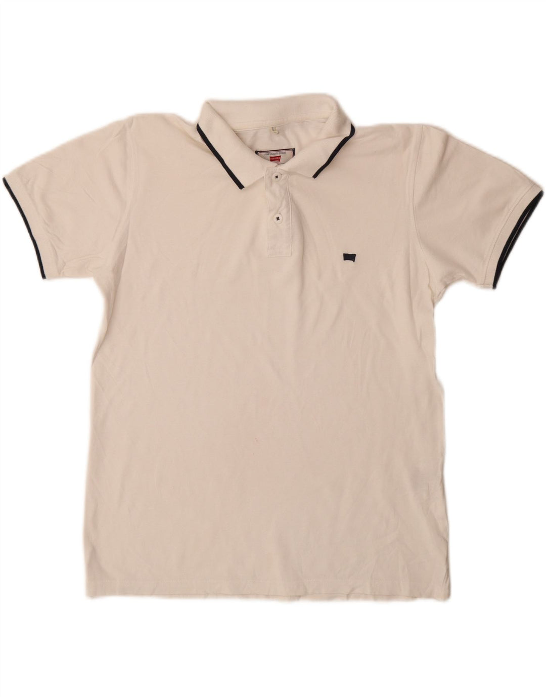 Carrera muška polo majica standardnog kroja, srednji bijeli pamuk