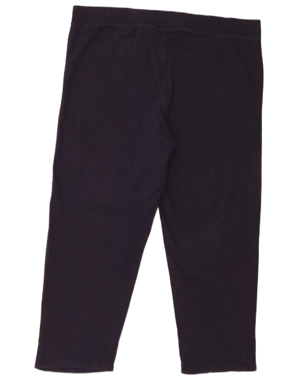 Marks & Spencer ženske tajice UK 22 3XL tamnoplavi pamuk