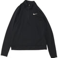 NIKE Ženska trenirka Dri Fit Zip Neck Top UK 10 Small Black