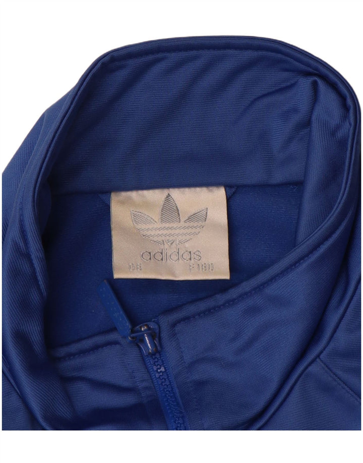 Adidas muška trenirka gornja jakna UK 40/42 srednje plava poliesterska boja