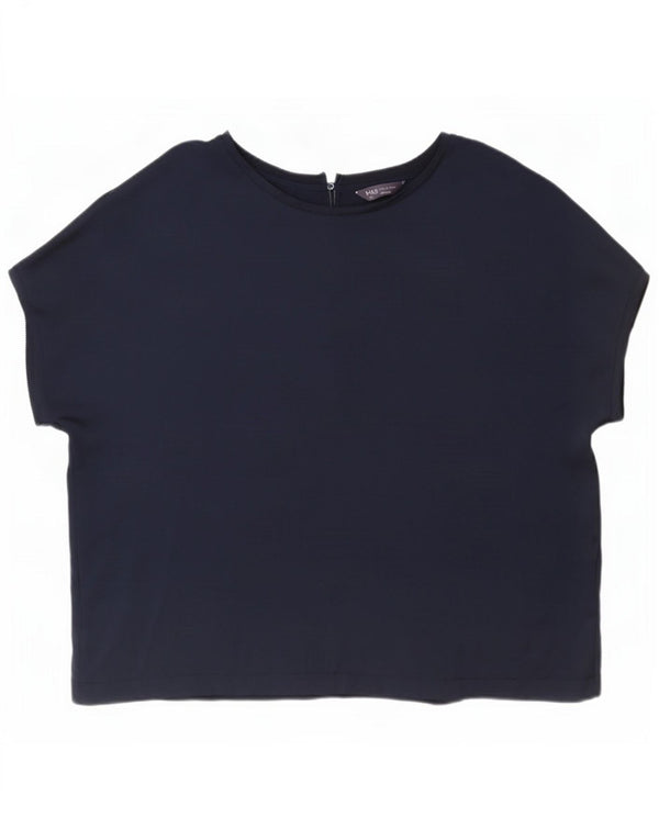 Marks & Spencer gornji dio ženske prevelike bluze UK 20 2XL tamnoplava