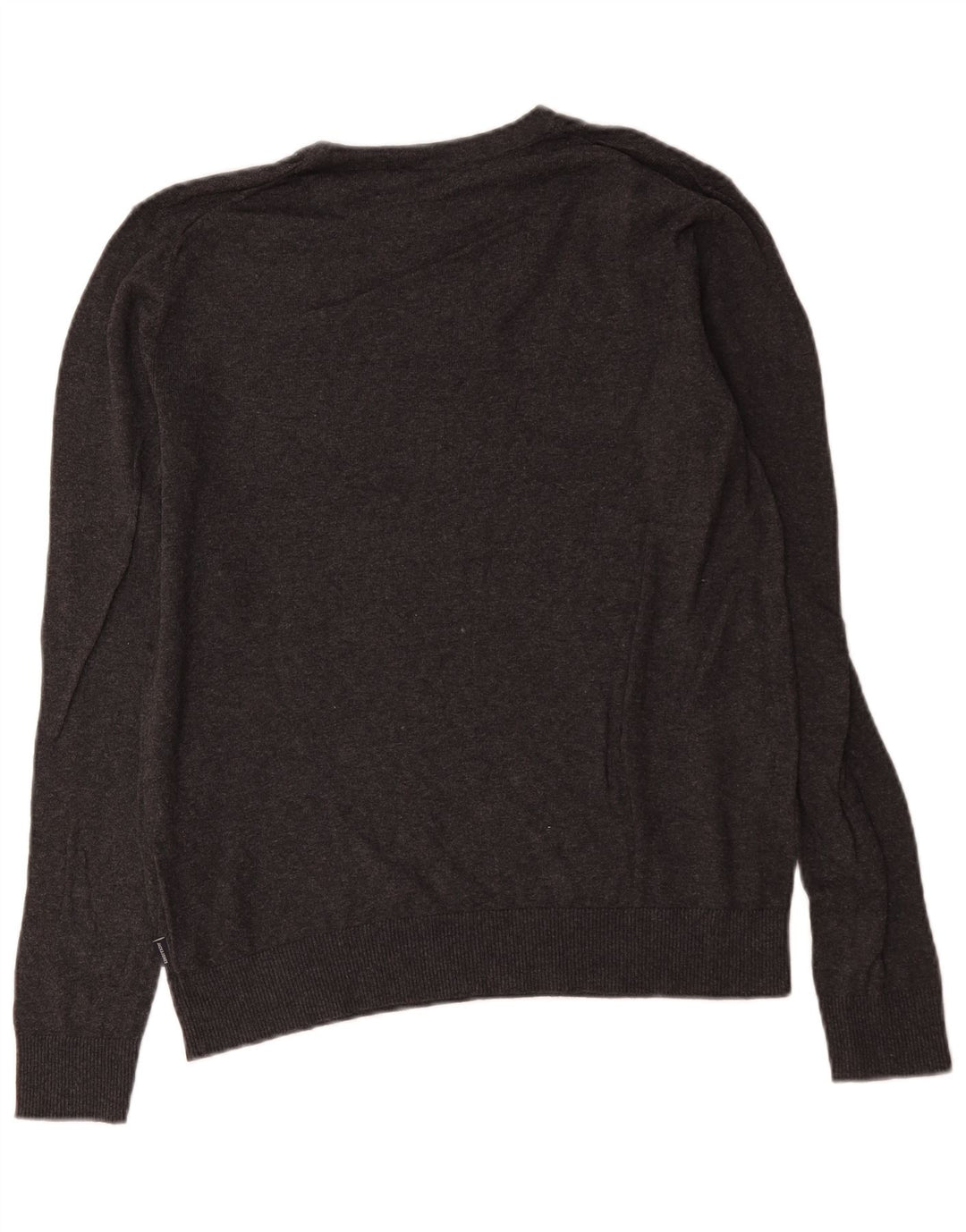 Jack & Jones muški džemper s okruglim izrezom, srednje sivi pamuk