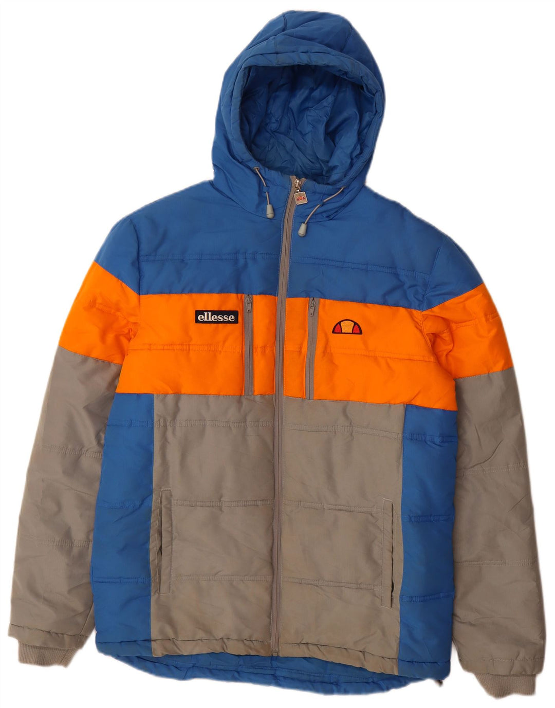 Ellesse muška grafička podstavljena jakna UK 38 srednje raznobojne boje