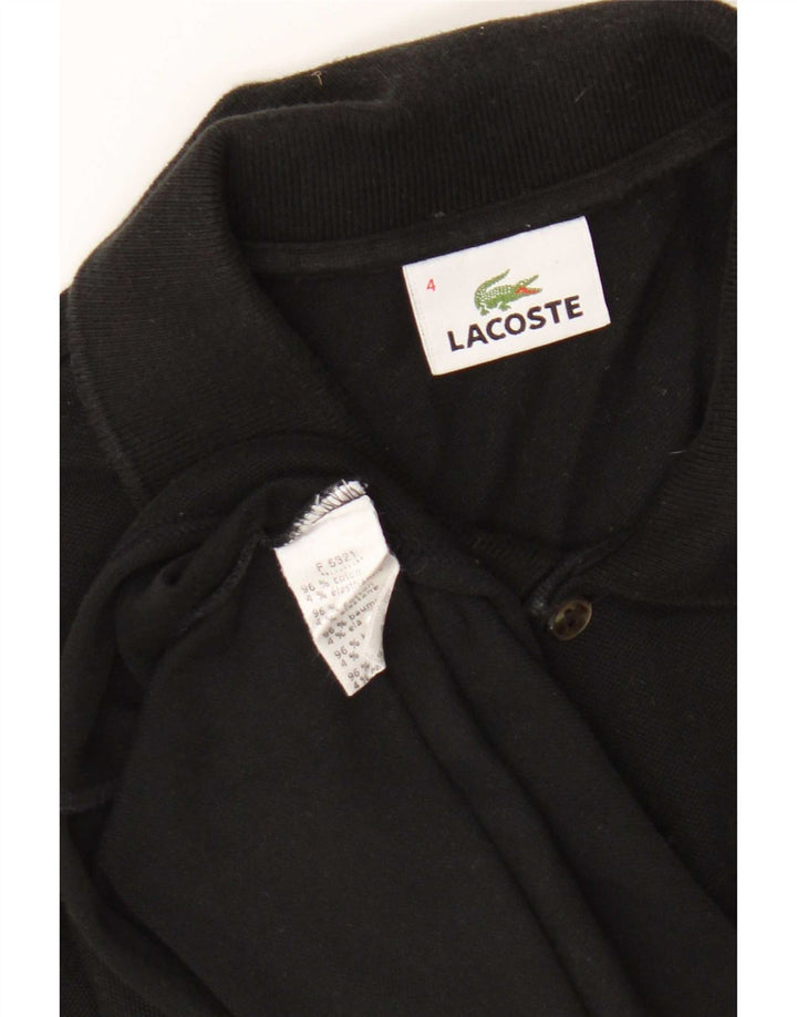 Lacoste muška polo majica veličine 4, srednje crni pamuk