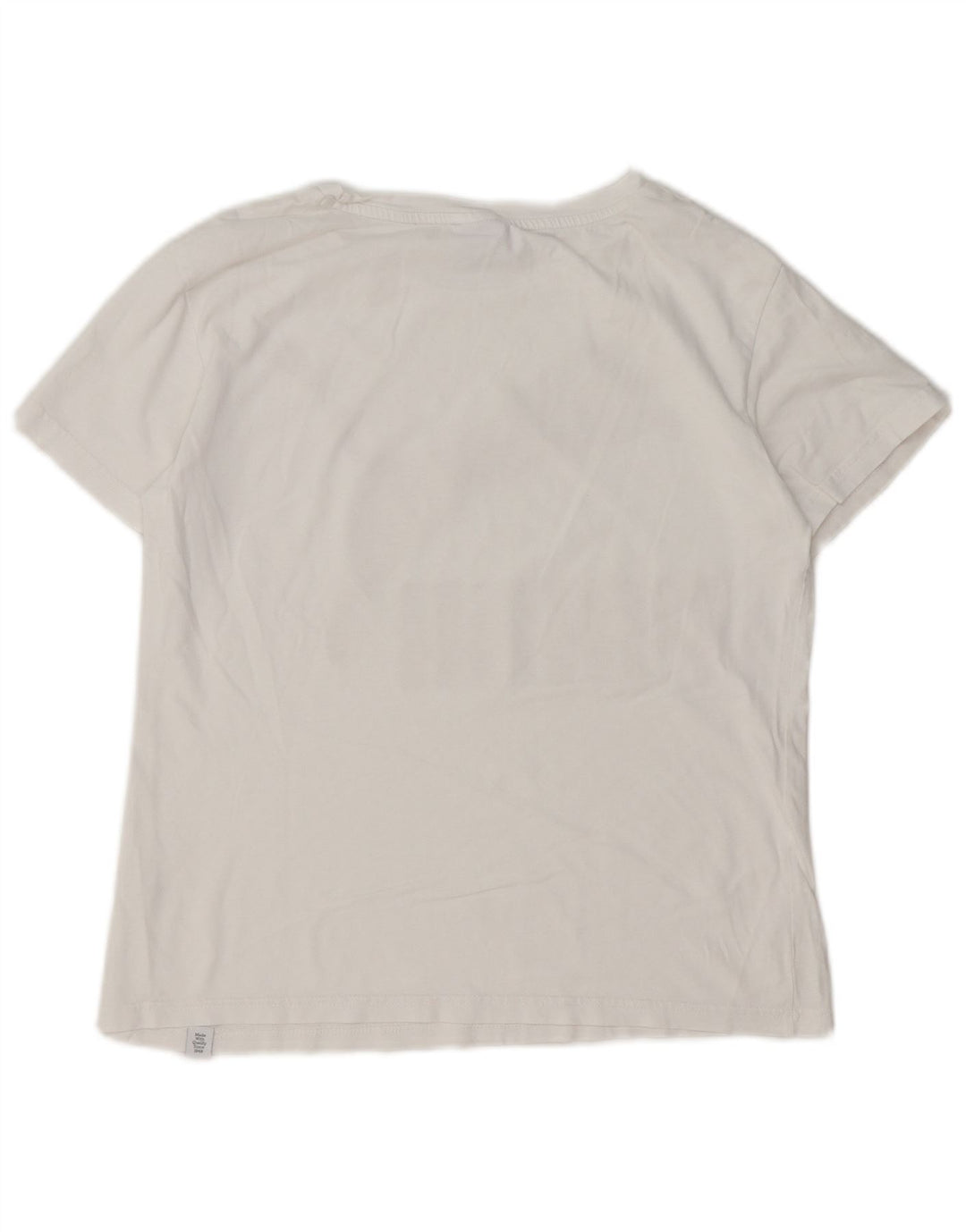 PUMA Ženska majica kratkih rukava s grafičkim motivima UK 12 Srednje bijela