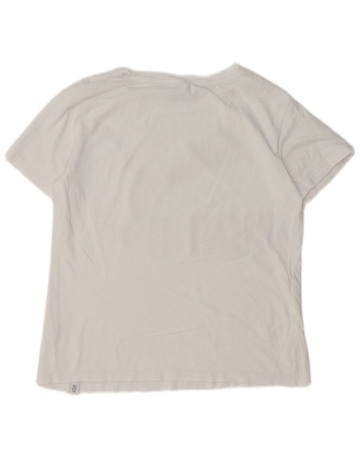 PUMA Ženska majica kratkih rukava s grafičkim motivima UK 12 Srednje bijela