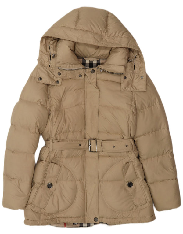 BURBERRY ženski BRIT podstavljeni kaput s kapuljačom UK 12 Medium Beige Classic