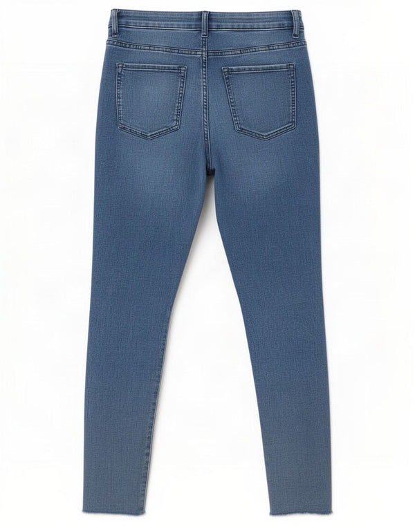Marks & Spencer Ženske The Ivy Skinny Jeans UK 14 Large W32 L27 Plavi pamuk