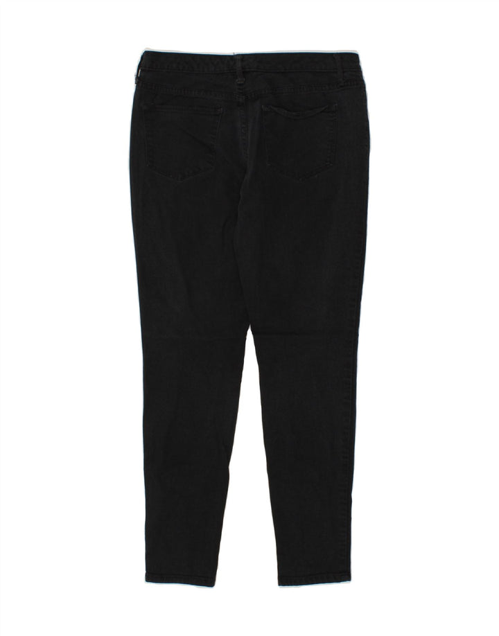 MOSSIMO Womens Mid Rise Jegging Jeans US 8 Medium W29 L27 Black Cotton Vintage Mossimo and Second-Hand Mossimo from Messina Hembry 