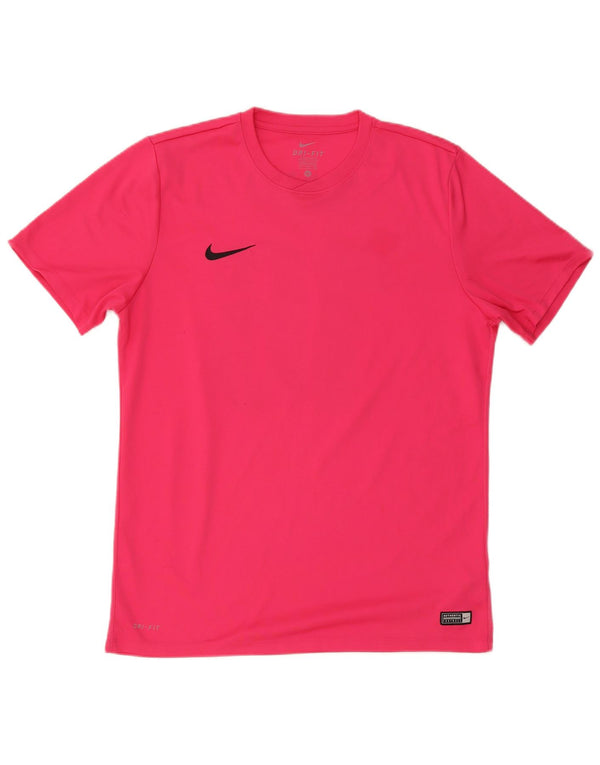Nike Dri Fit Graphic T-Shirt Top XL Ružičasti poliester
