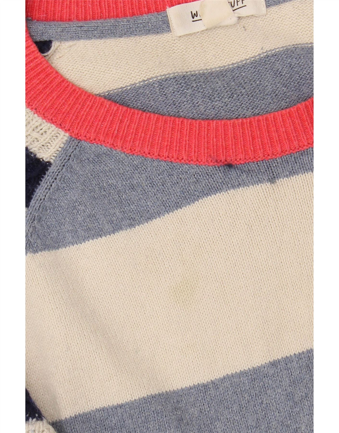 WHITE STUFF Ženski džemper s veznim izrezom UK 12 Srednji višebojni