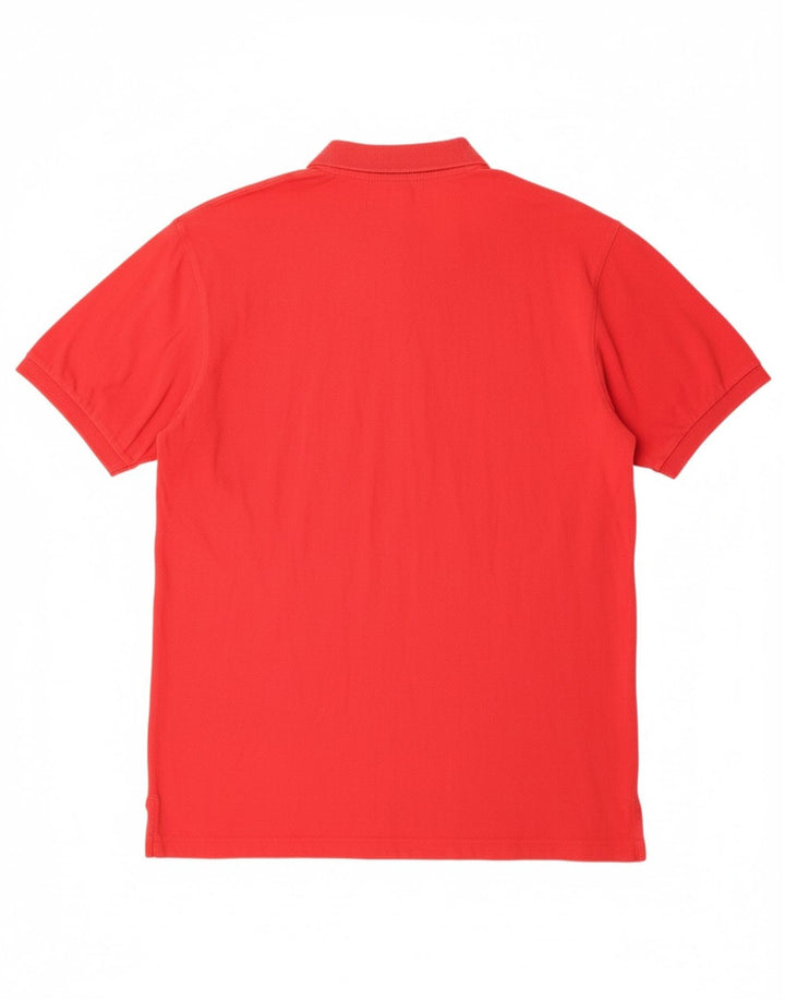 KAPPA Mens Polo Shirt 2XL Red Cotton