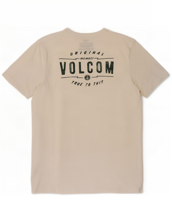 Volcom muška grafička majica s kratkim rukavima XL bijeli pamuk
