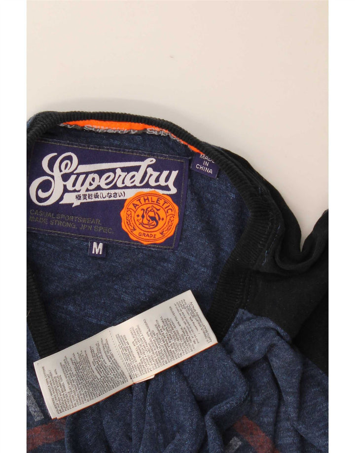 Superdry muška majica kratkih rukava s grafičkim motivima, pamuk srednje plave boje