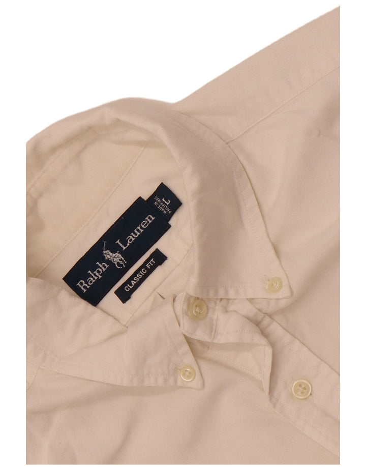 Velika bijela klasična muška košulja Ralph Lauren