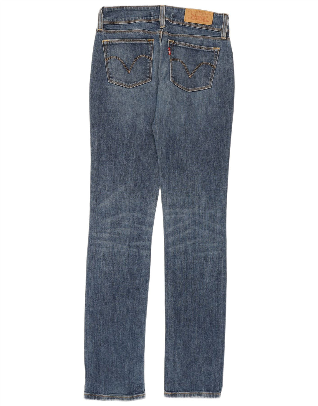 Levi's ženske 571 uske traperice W27 L34 plavi pamuk