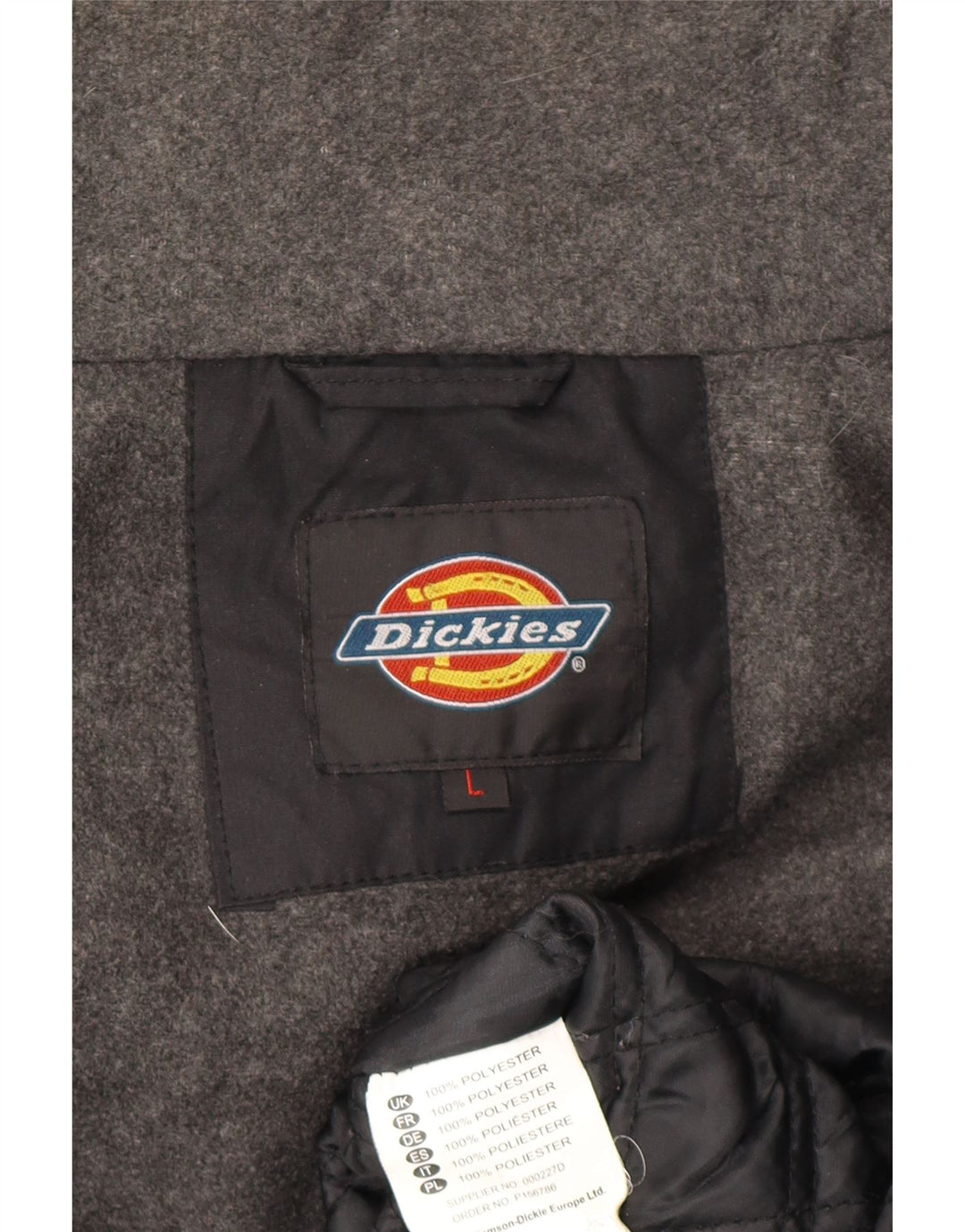 Dickies muška jakna vjetrovka UK 40 veliki crni poliester