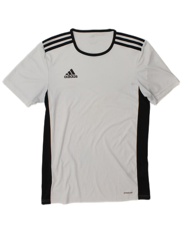 Adidas muška Aeroready majica s kratkim rukavima, mali bijeli poliester u boji