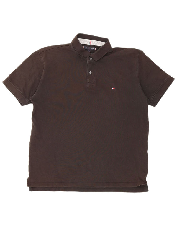 Tommy Hilfiger muška polo majica standardnog kroja XL, crni pamuk