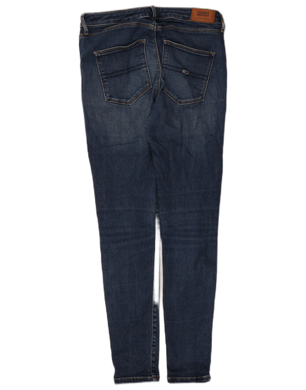 Tommy Hilfiger ženske uske traperice visokog struka W30 L30 plavi pamuk