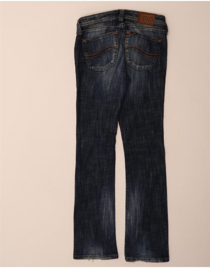 LEE Ženske traperice niskog struka W29 L33 tamnoplavi pamuk