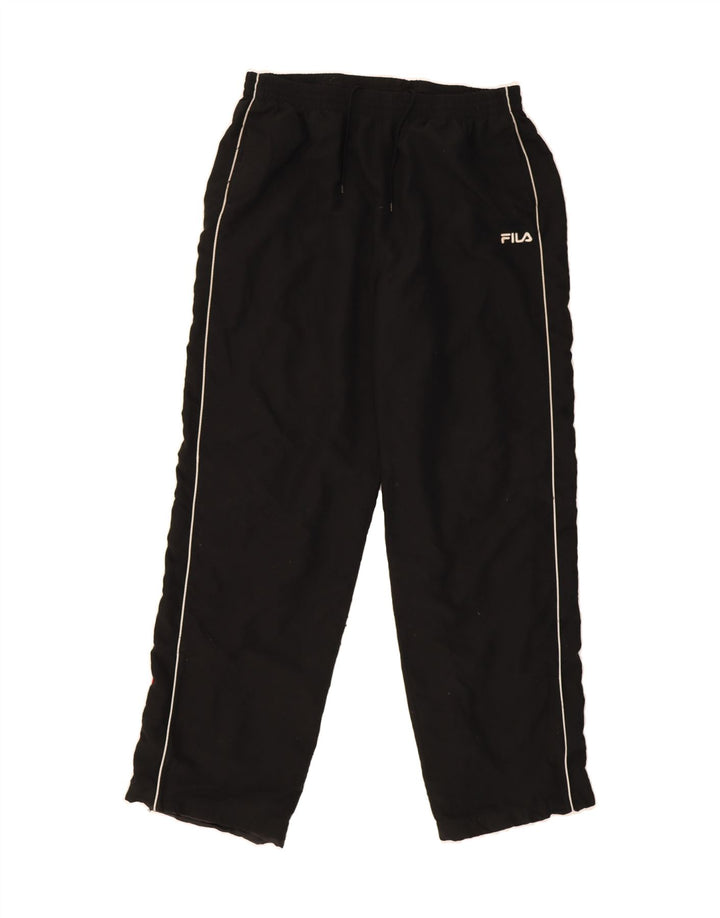 FILA Mens Tracksuit Trousers 2XL  Black Polyester Vintage Fila and Second-Hand Fila from Messina Hembry 