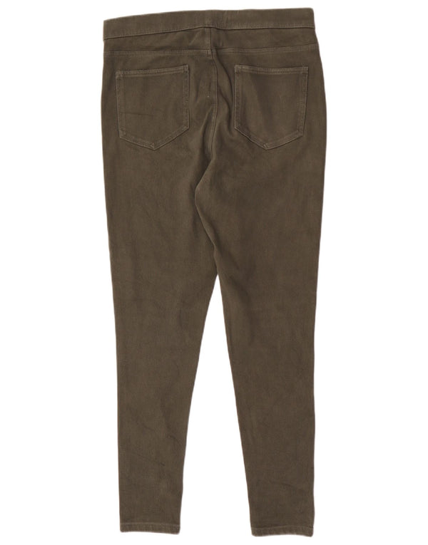 Marks & Spencer ženske jegging ležerne hlače UK 14 srednje W30 L27 kaki