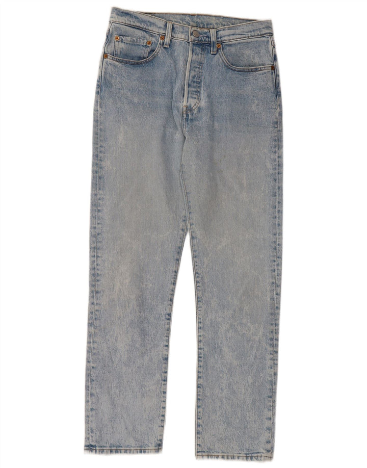 LEVI'S muške ravne traperice W27 L28 plavi pamuk