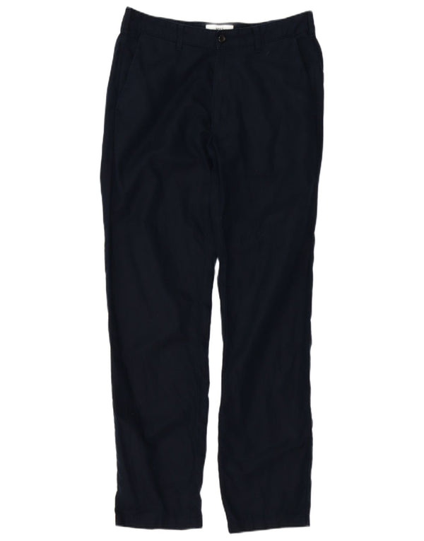 Marks & Spencer muške chino hlače standardnog kroja W32 L33 tamnoplavi lan