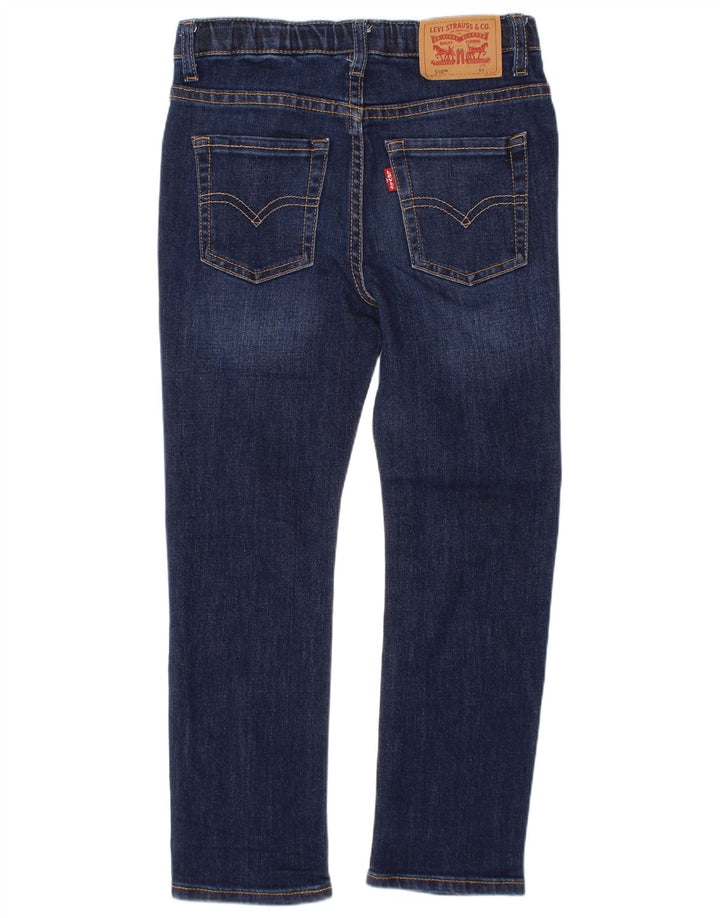 LEVI'S Boys 510 uske traperice 5-6 godina W24 L20 tamnoplavi pamuk