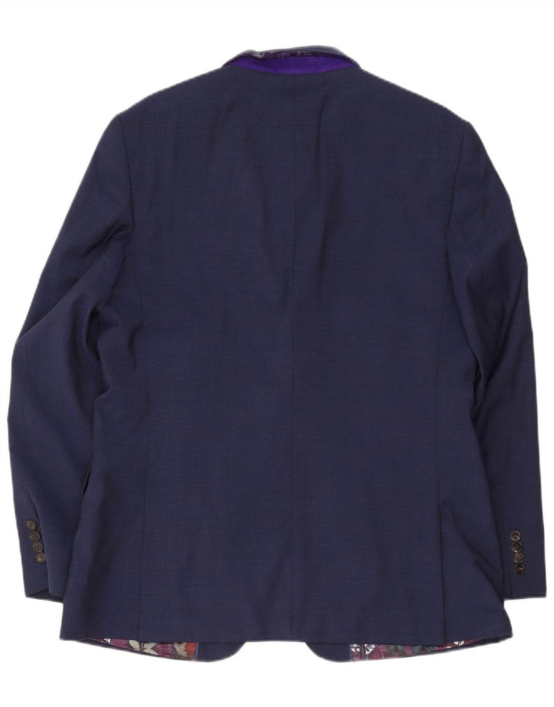 Ted Baker Muški sako sa 2 gumba UK 44 2XL Mornarsko plava vuna