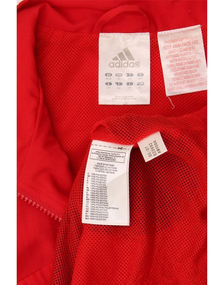 Adidas trenirka za dječake 15-16 godina Red Colourblock Poliester