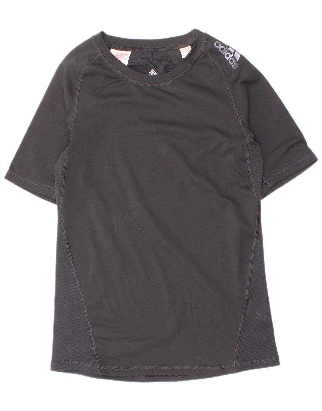 Adidas Boys Climacool T-Shirt Top 11-12 Years Black Poliester