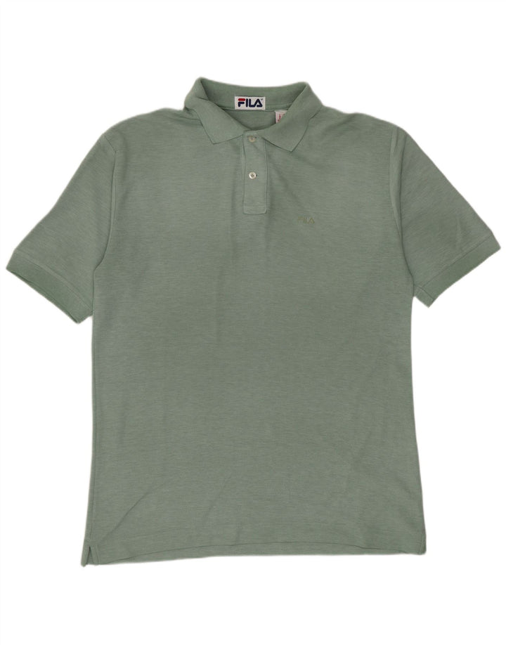 Fila muška polo majica srednje zelene boje pamuka
