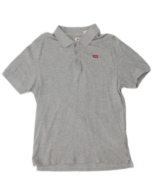 Levi's muška polo majica mala siva pamuk