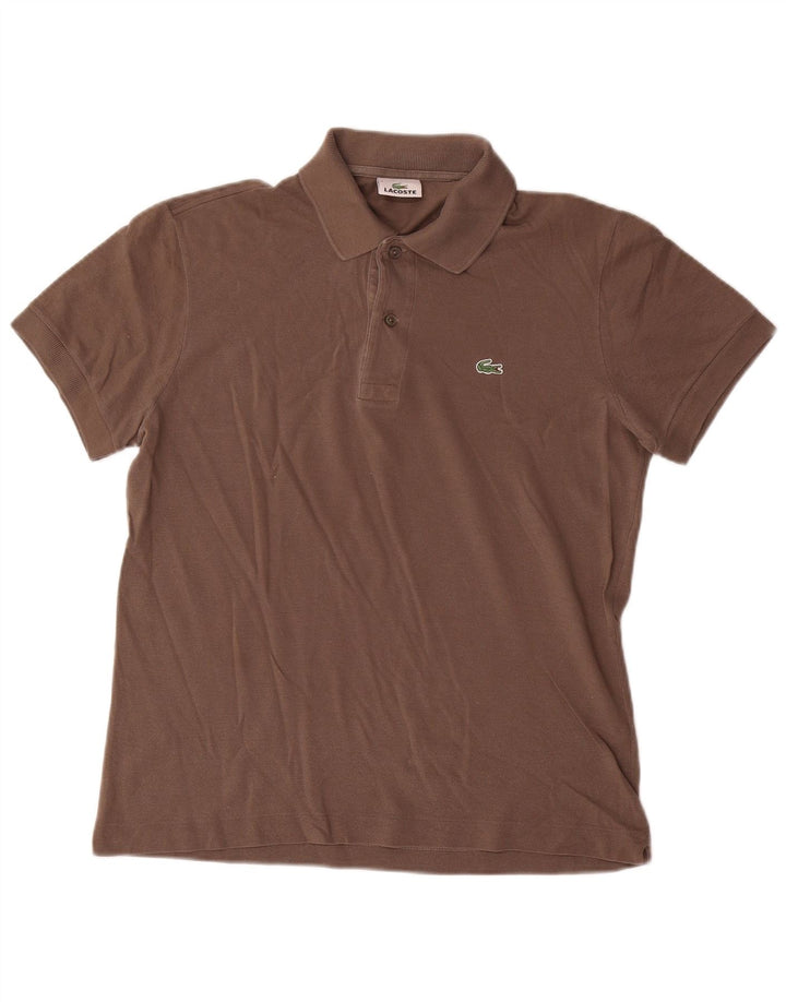 Lacoste muška polo majica veličine 3 mala smeđa pamuk