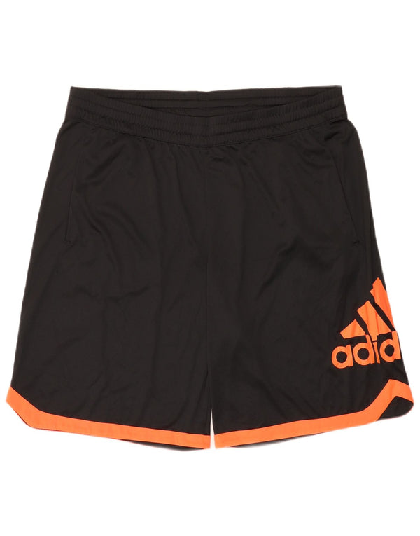 Adidas muške kratke sportske hlače Aeroready Graphic XL crni poliester