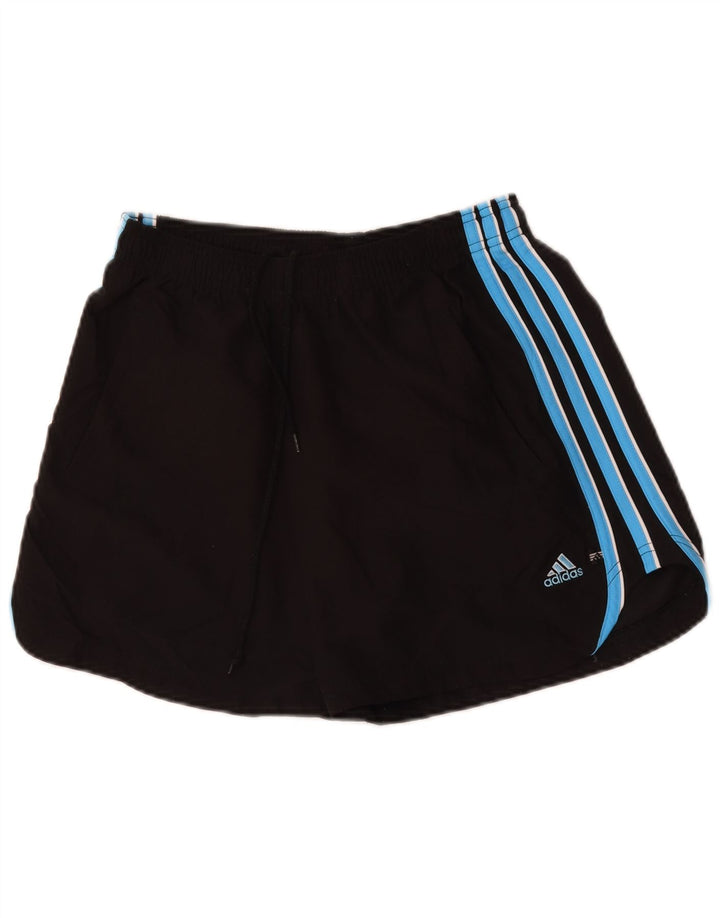 Adidas ženske sportske kratke hlače UK 16 veliki crni poliester