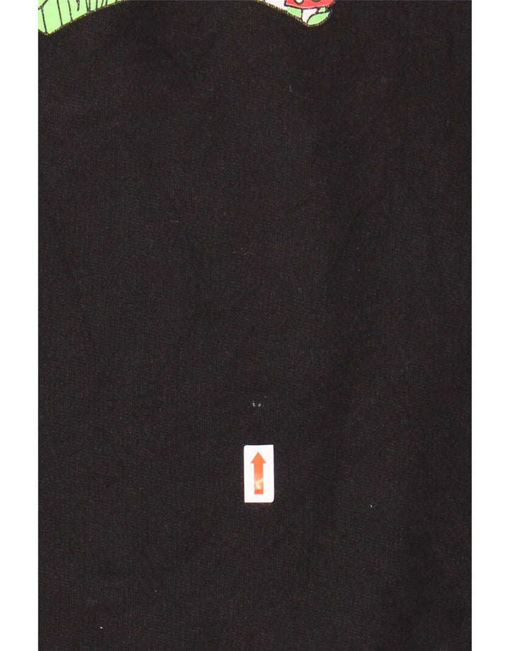 LEVI'S Ženski džemper s grafičkim motivima UK 10 Mali crni cvjetni pamuk