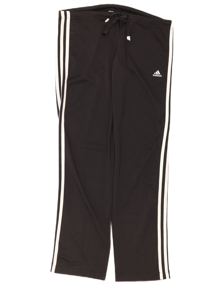 Adidas muške hlače za trenirku UK 36/38 male crne poliesterske