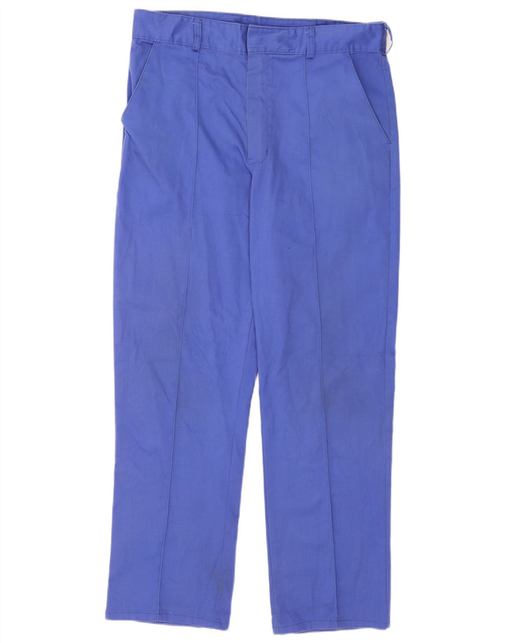 Dickies muške ravne kargo hlače W36 L30 plavi poliester