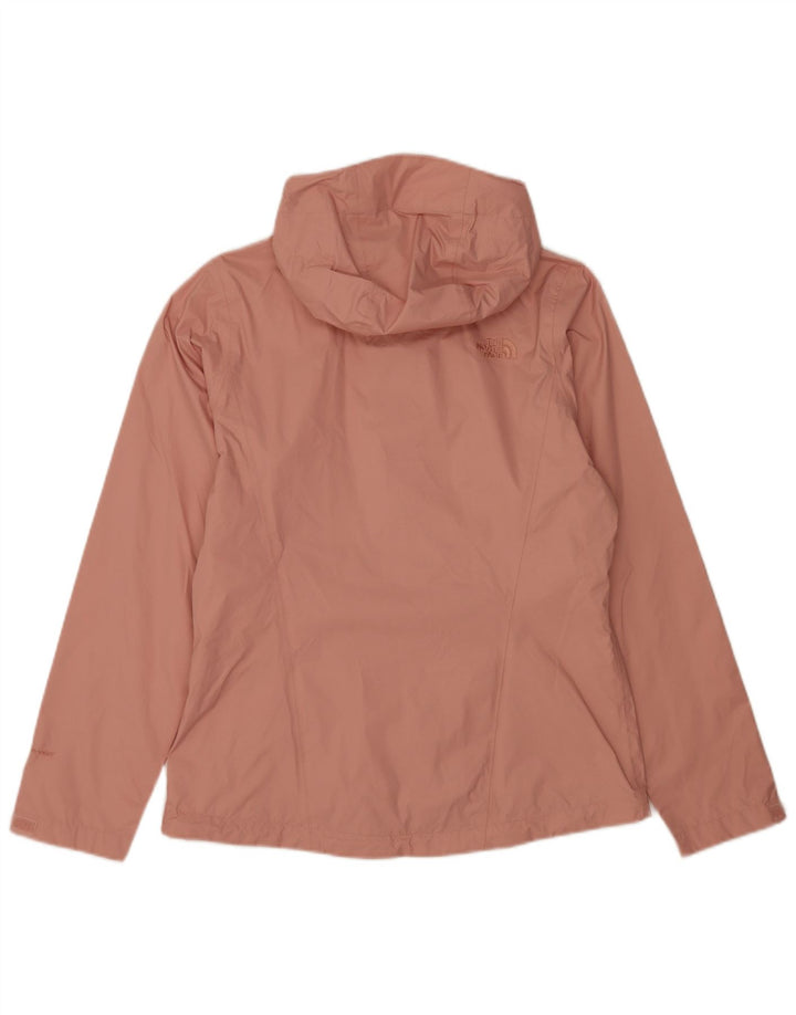 The North Face ženska kišna jakna s kapuljačom UK 14 srednje ružičasti najlon