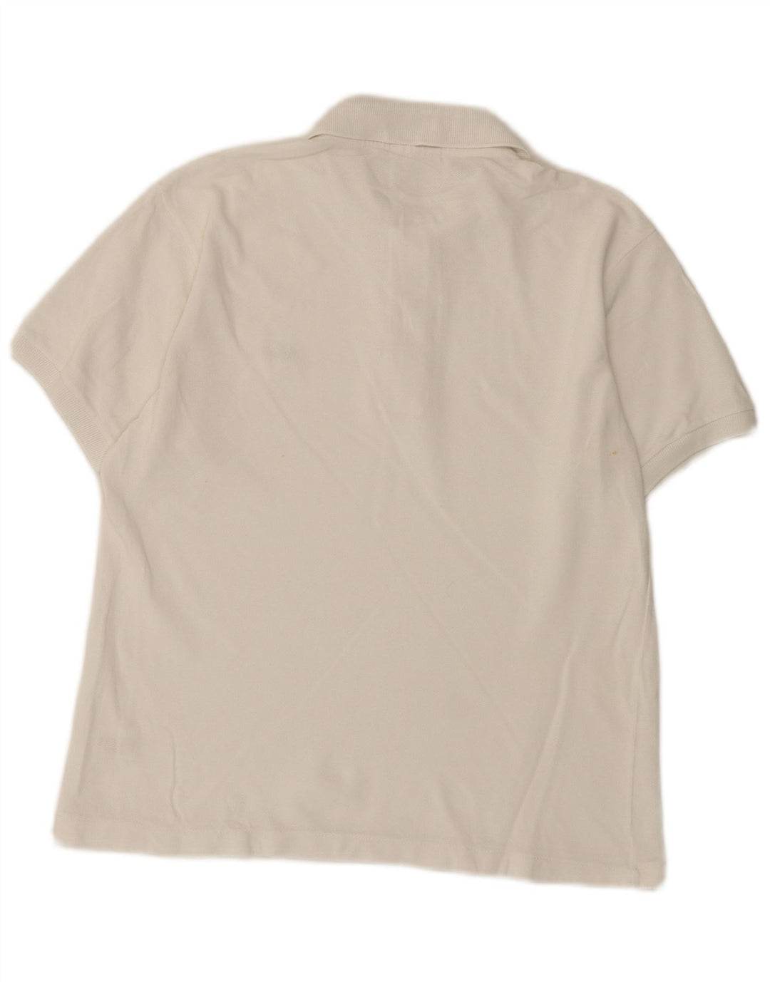 LACOSTE Muška polo majica Veličina 3 Mala bijela pamučna